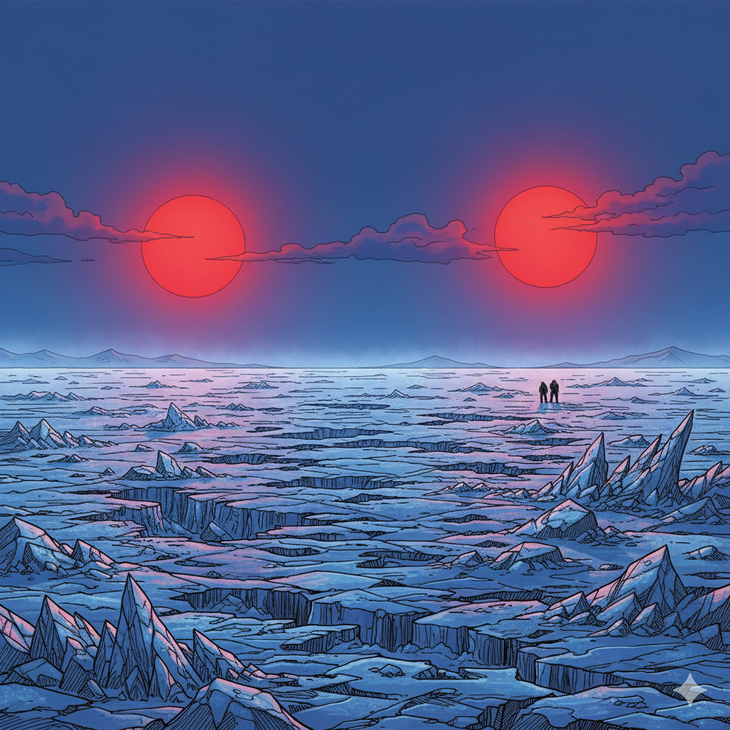 Ilustración de lugares en Polifrey